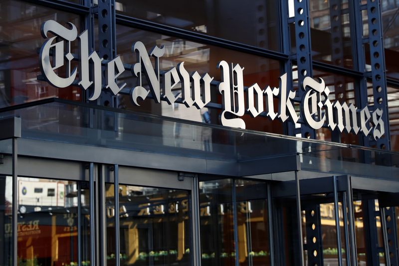 New York Times revenue hit by slow ad spending, subscriber growth
