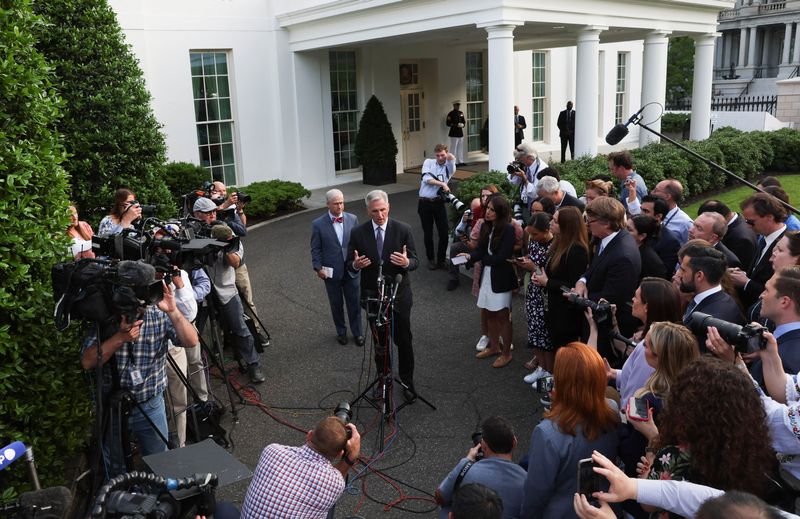 No signs of progress from White House, Republicans in 'tough' debt ceiling talks