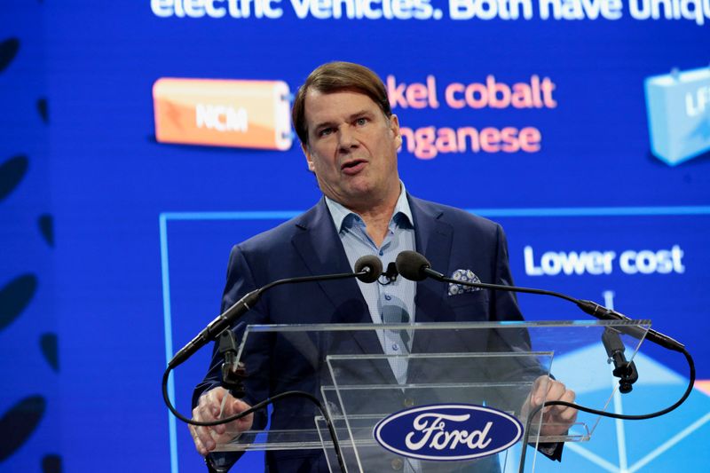 Ford CEO says China main EV rival, not GM, Toyota