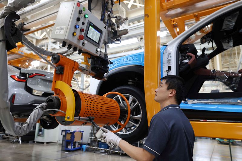 China's factory activity falls faster than expected as recovery stumbles
