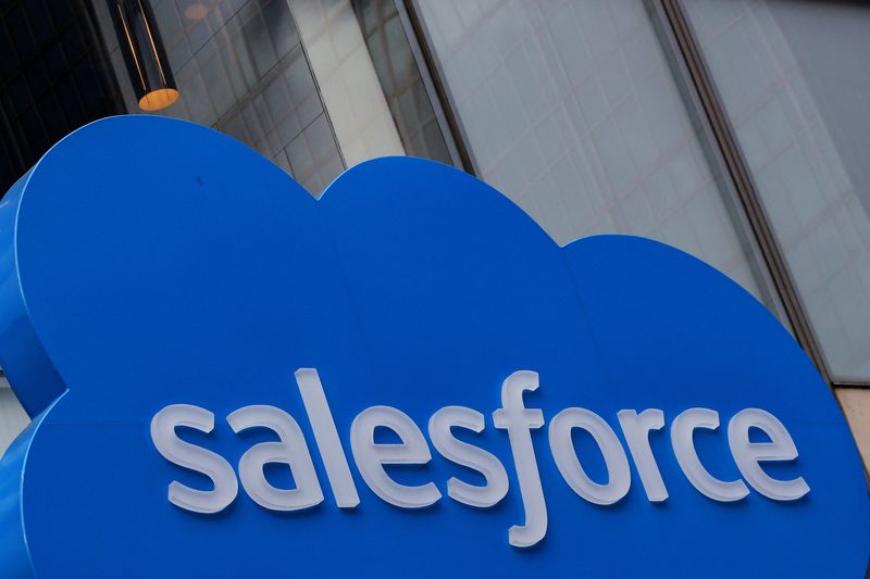 Salesforce shares drop on slowest revenue growth in more than 10 years