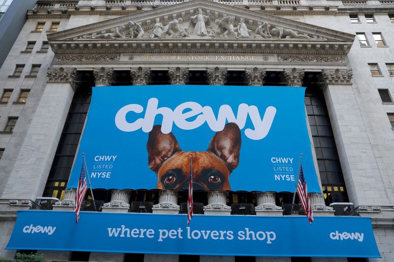 Chewy gets its bark back with foray into Canada, forecast raise
