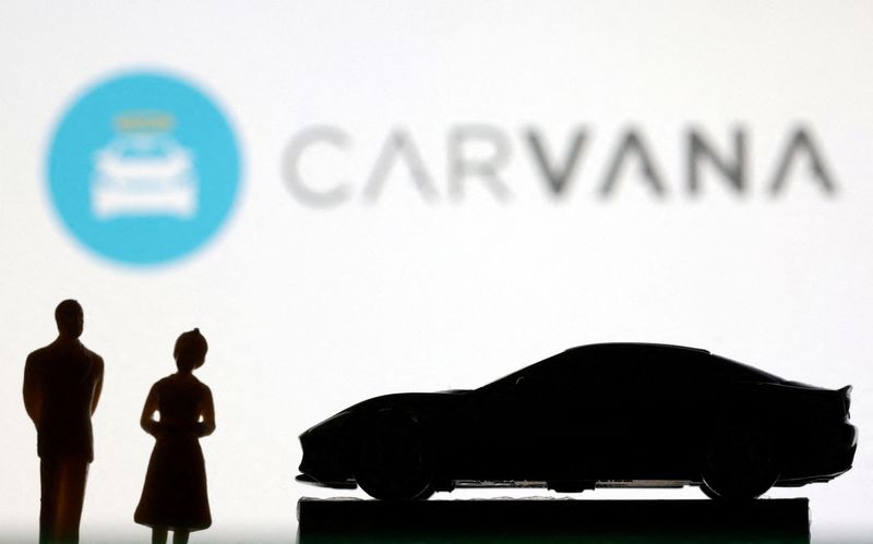 Carvana shares fall as analysts see Q2 profit forecast as 'one-time' upside