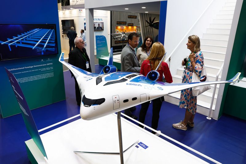 Factbox-Aviation emissions targets in focus at Paris Airshow