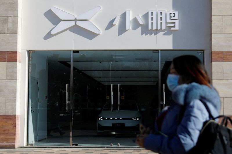 Xpeng shares jump as China EV maker prices SUV below Tesla Model Y