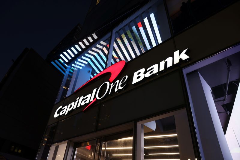 Capital One Financial beats profit estimates on higher interest income