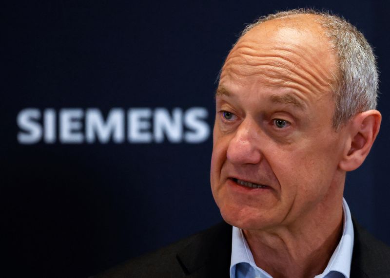 Siemens CEO says customers looking outside China for new investments
