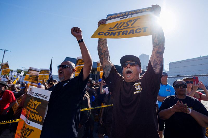 Factbox-From Detroit Three to healthcare, US labor unions flex muscle