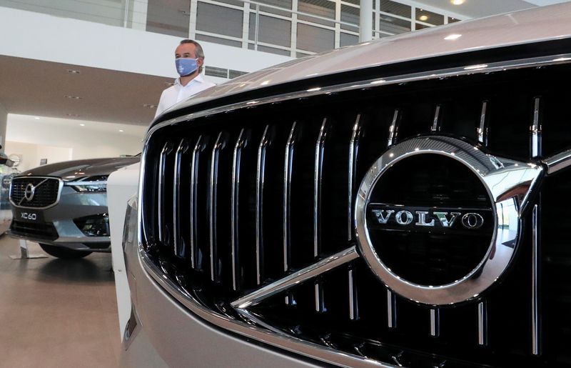 Volvo Cars August sales up 18%, lifted by US, Europe