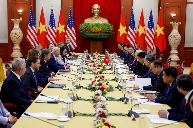 US and Vietnam ink historic partnership in Biden visit, with eyes on China