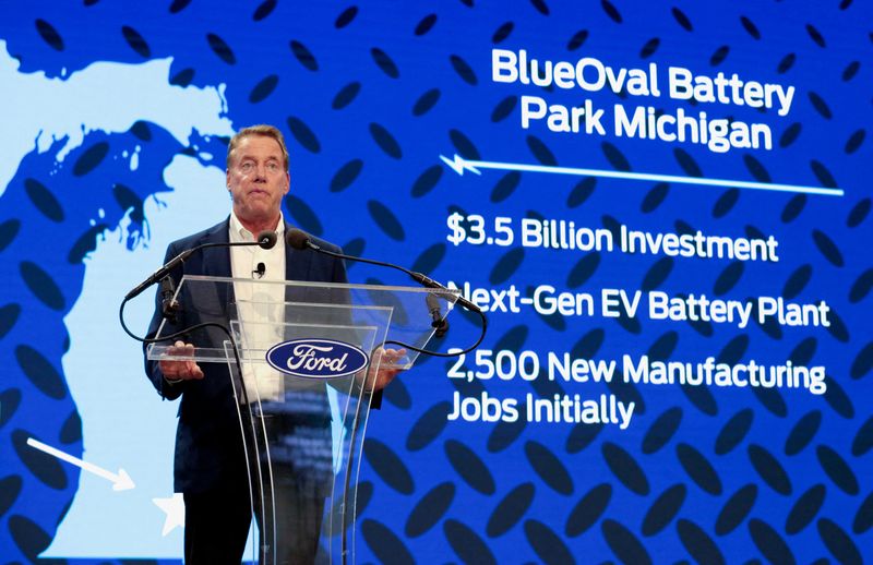 Ford pauses work on $3.5 billion battery plant in Michigan
