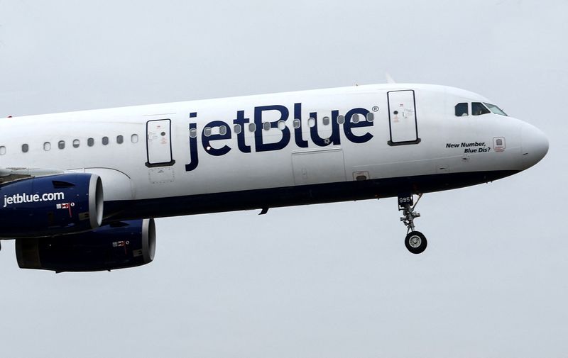JetBlue cuts revenue forecast due to weather disruptions, staffing gaps