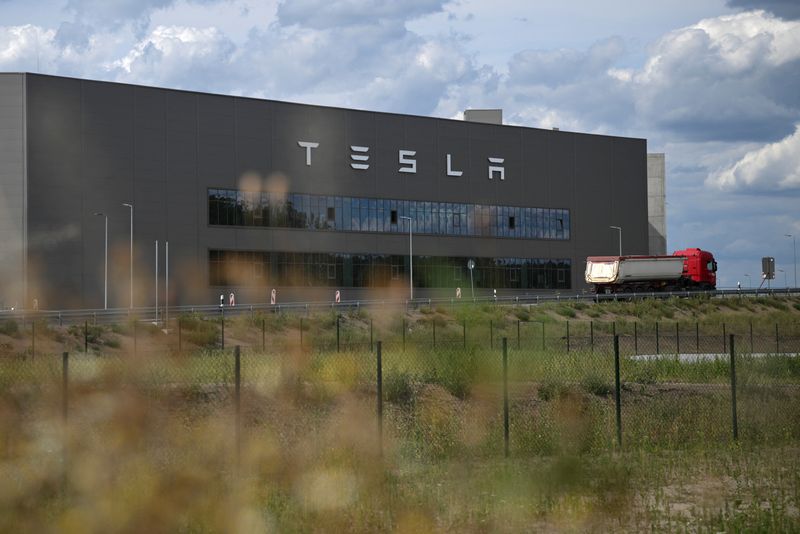 Tesla workers in Germany join union as health and safety issues grow - union