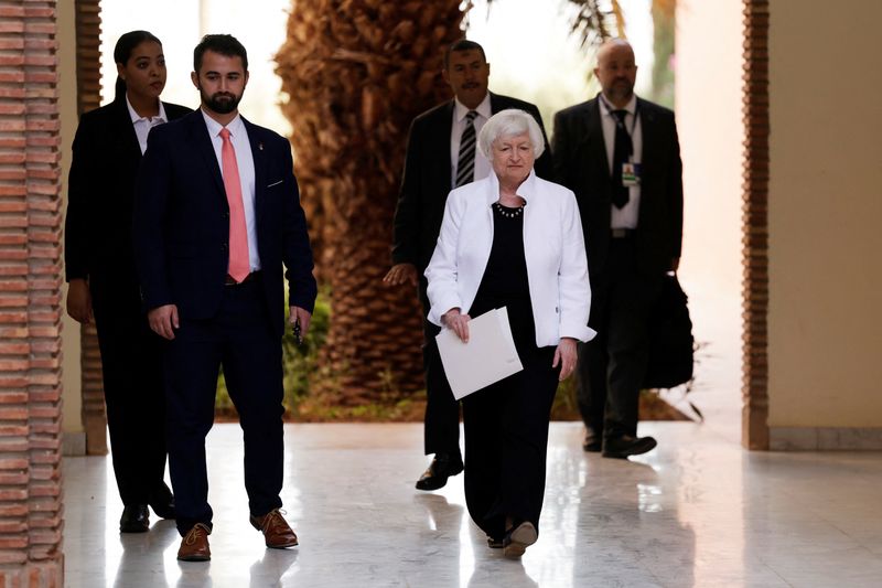 U.S.' Yellen, PBOC's Pan to meet for talks, including on debt
