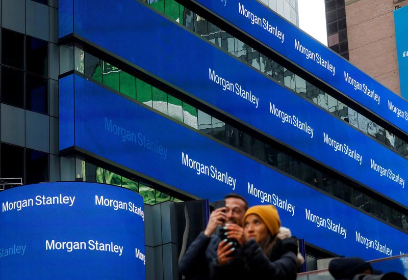 Morgan Stanley profit down with lower investment banking revenue, shares tank
