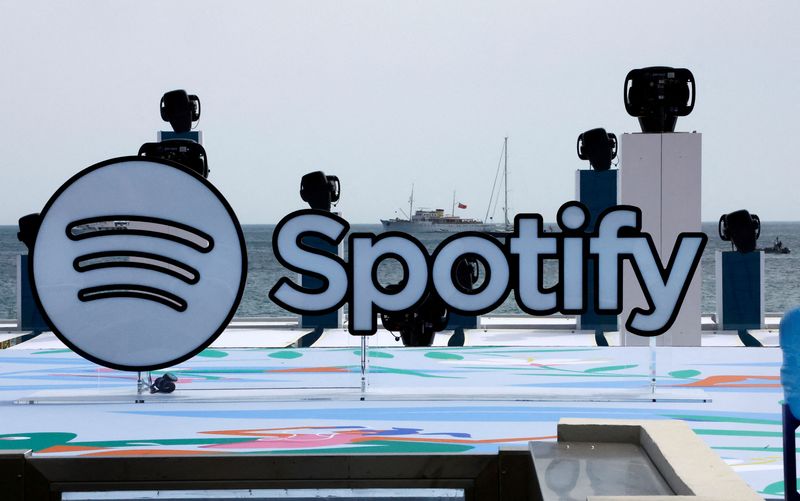 Spotify posts quarterly profit, user growth beats expectations