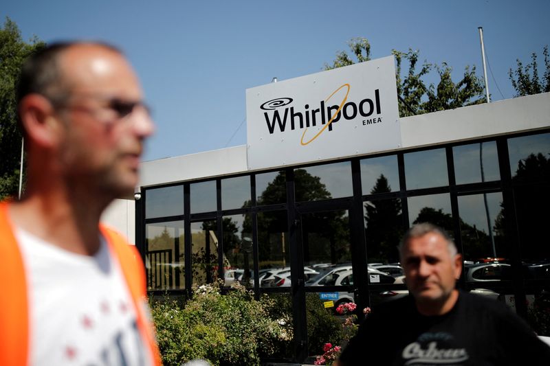 Whirlpool tempers annual profit forecast on slowing demand