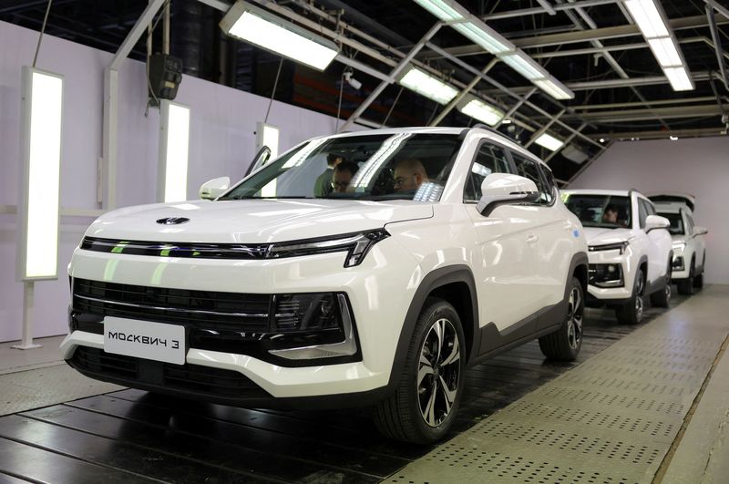 Revived Moskvich car brand breaks into Russia's top 10