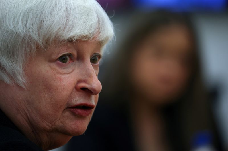 US Treasury's Yellen sees consistent pattern of inflation coming down