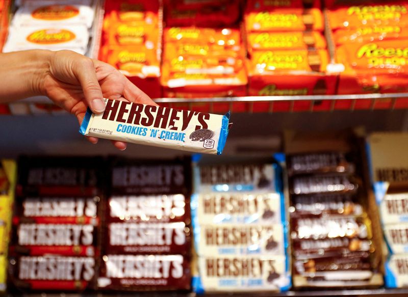 Hershey is sued over lack of artistic detail on Reese's candies