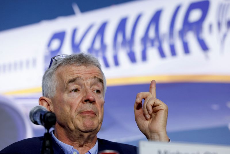Ryanair expects to be 5-10 new aircraft short this summer -FT