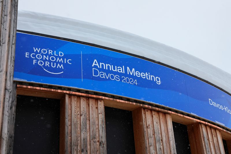 Talk in Davos of 'high for longer' as CEOs wrestle with rates