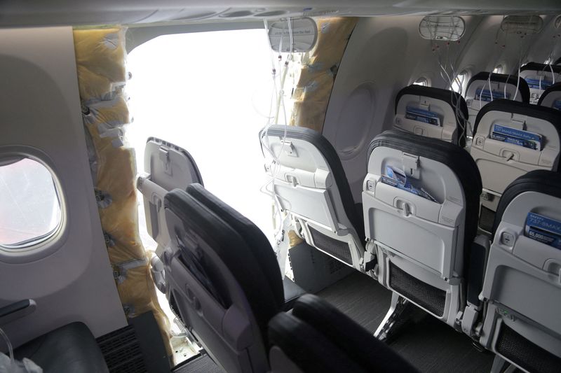 Alaska Airlines found loose bolts on 'many' MAX 9 airplanes -CEO