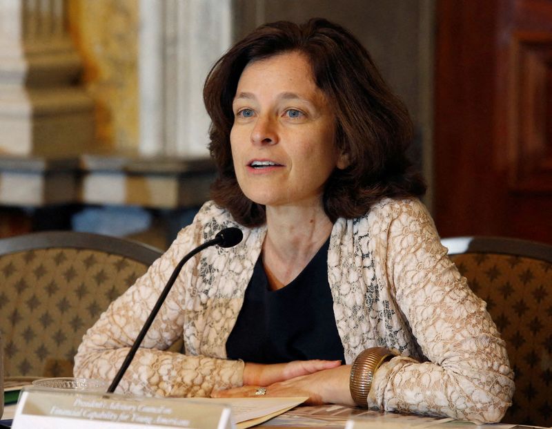 White House says judge Fed nominee Raskin on her credentials, not marriage