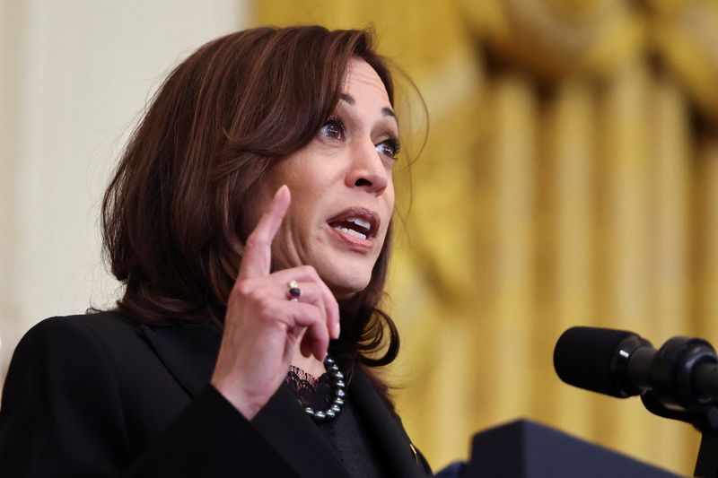 U.S. VP Harris to travel to Poland, Romania next week