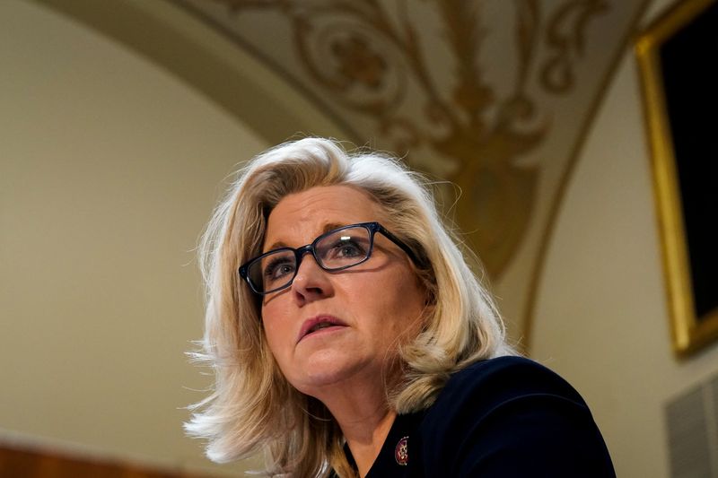 Republican Cheney warns U.S. democracy remains under threat