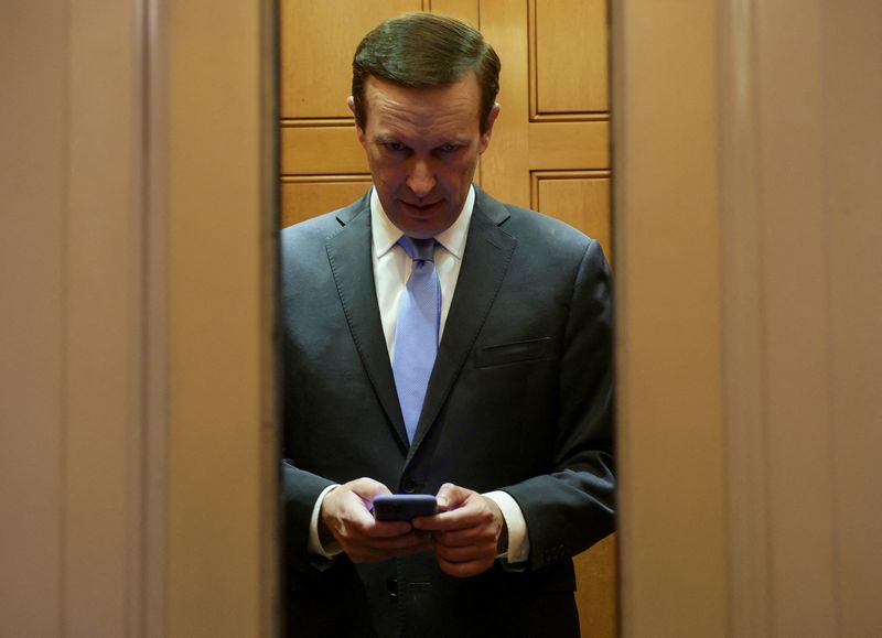 Biden meets Democratic Senator Murphy on gun reform