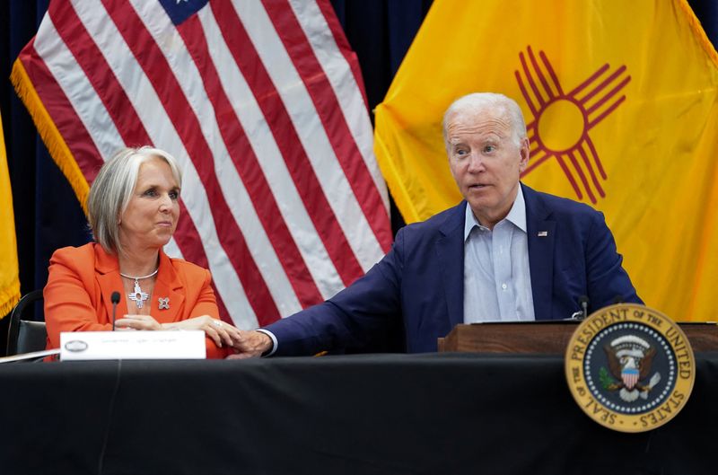 Biden says federal government will fund New Mexico wildfire recovery