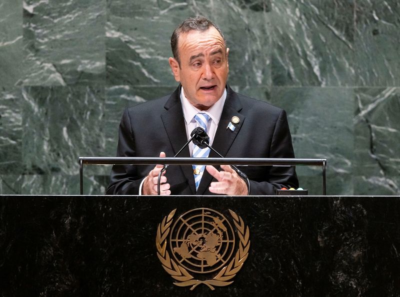 Guatemalan president arrives in U.S. for visit after snubbing summit
