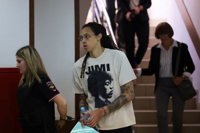 U.S. basketball star Griner goes on trial in Russia on drug charges