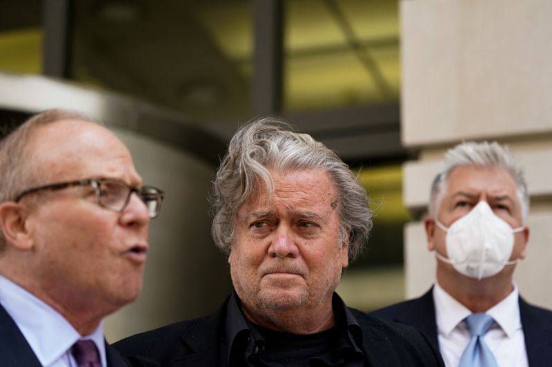 U.S. judge declines to delay former Trump adviser Bannon's contempt trial - media