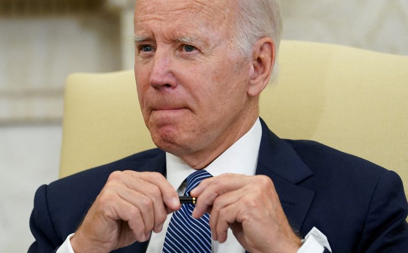 Biden approval rating rises modestly from record low - Reuters/Ipsos poll