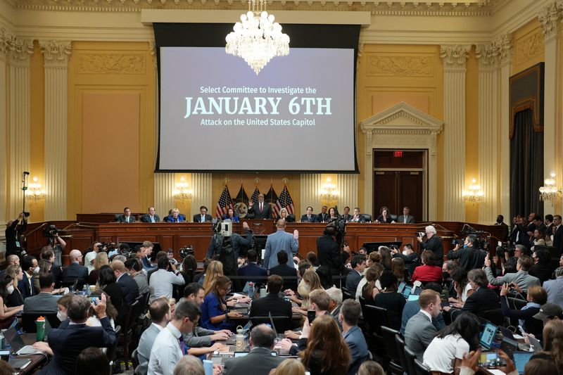 U.S. Jan. 6 committee chair has COVID; Thursday hearing will proceed