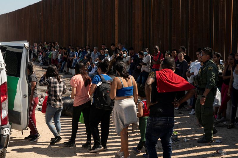 New Pics Show Overcrowded Migrant Facilities At Biden’s Border