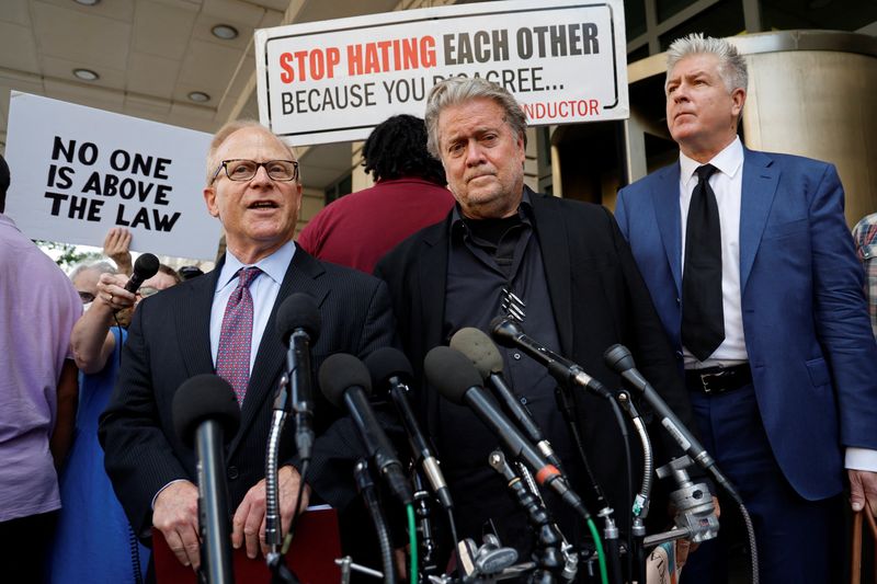Trump ex-adviser Bannon convicted of contempt of U.S. Congress