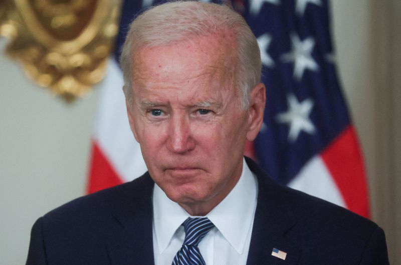 Biden approval rises to 41%, highest since early June, Reuters/Ipsos finds