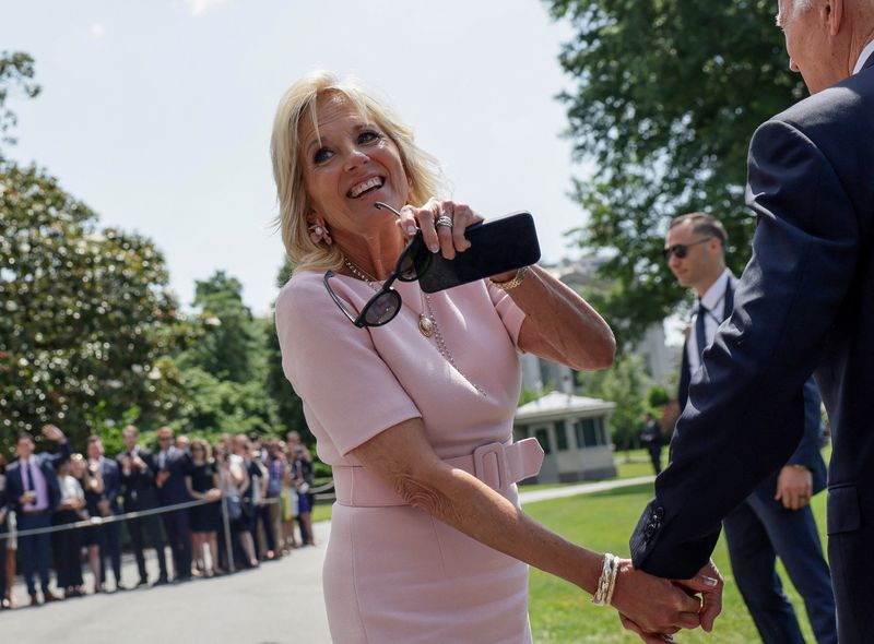 U.S. first lady Jill Biden tests negative for COVID-19