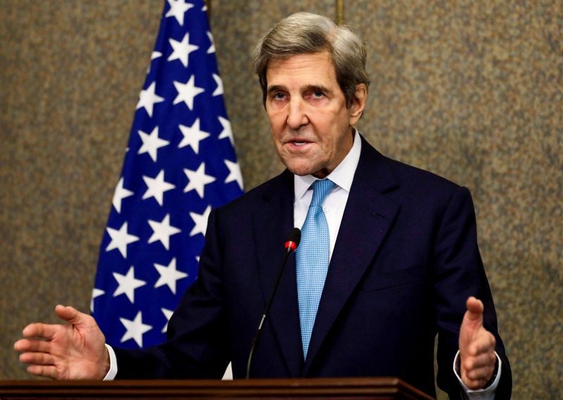 U.S. climate envoy Kerry calls for ramp-up in financing to slash methane emissions