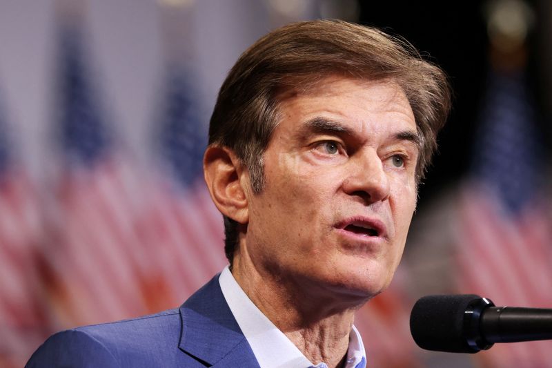 U.S. Chamber of Commerce endorses Republican Mehmet Oz in Pennsylvania Senate race