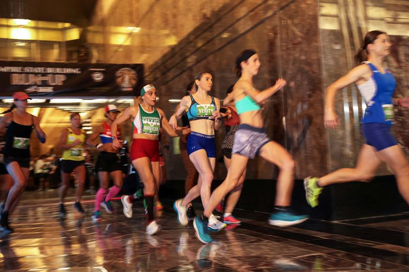 'If you can make it here...' - runners race up Empire State building