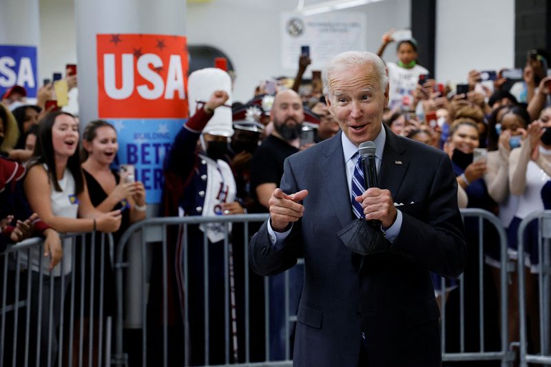 Biden approval holds near lowest level of his presidency -Reuters/Ipsos