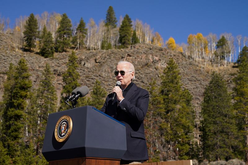 Biden arrives in Oregon as Democratic hold on governorship is threatened