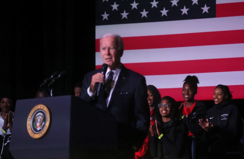 Biden vows to use veto if Republicans win Congress and try to ban abortion