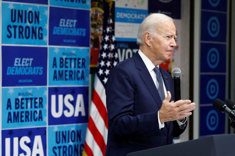 Biden says Republicans would cause 'chaos' in U.S. economy