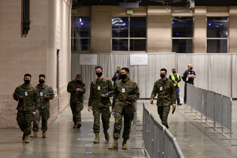 U.S. military says no 'hard data' showing vaccine mandate hurts recruiting