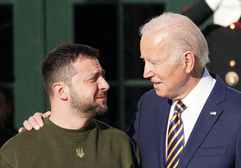 For Biden and Zelenskiy, U.S. visit highlights trust after friction